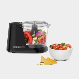 100w Kitchensmith 829486121425 1.5 Cups Mini Food Chopper Black