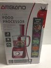 Klfp3r Ambiano Cup Food Processor Red