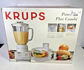 Krups 010942116721 Power X Plus Combi Blender 48oz Food Processor New Open Box