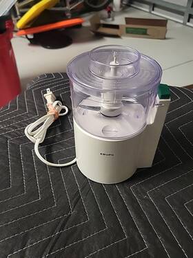 708-a Krups Household Mini Food Processor Type 708 A White Kitchen Gadget Tested