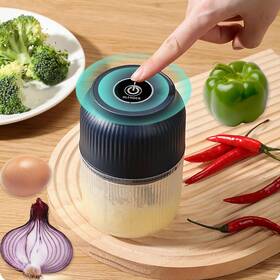 Ku2 313023319340 Food Solid Chopper Processor Grind Mince Shred. Egg Whisk. 6 Blade 400ml. Gadge