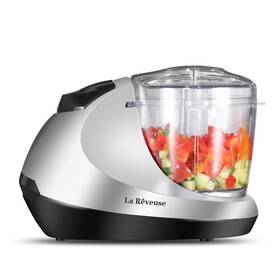La Reveuse 610895385504 Electric Mini Food Chopper Vegetable Fruit Cutter Meat Grinder Mincer Small F