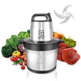 L-208 Lac Laichy 32 Cup Large Capacity Food Processors Meat Grinder Veggie Chopper With Sta Inch