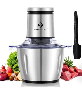12222 Linkchef Food Chopper 8 Cup Processor Mini Electric 2l 600w