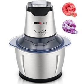 Fc-5125-2l-us Linkchef 2l Meat Grinder Food Processor Stainless Steel For