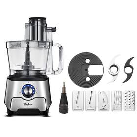 Magiccos 974149130673 14-cup French-fry-cutter Storage-drawer Food-processor - Large Feed Chute Bu