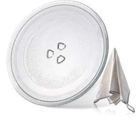 Mfjuns 24.5cm Glass Plate Replacement Elevate Your Culinary Experience With A Perfect Fit