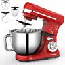 Mk-37-c Fimei Electric Stand Mixer Speeds Stainless Steel Black Red Silver