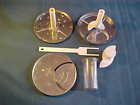 Na Cuisinart Cuisirt Food Processor Blender Lot Blades Slicers Choppers