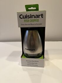 Ctg-00-schptg New Cuisinart Silver Push Chopper Chop Mince Dice