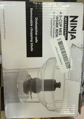 Ninja 622356593168 Xskbwlnbwl Professional Xl Food Processor 4.5-cup Nesting Work Bowl Kit