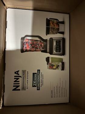 Blender843 Ninja Professional Plus Kitchen System 2x More Functionality New Open Box
