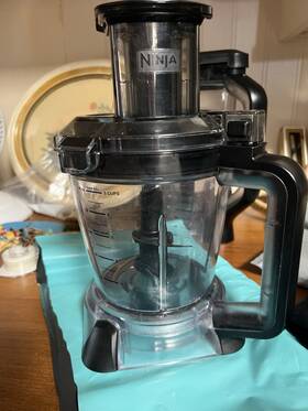 Cta726 Ninja Plus Food Processor Bowl Pusher Lid And Blade. 5 Cups