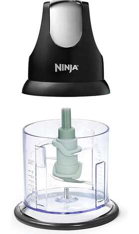 Nj100wm Ninja Express Chop Electric Food Chopper Blade Technology Splash Guard A7