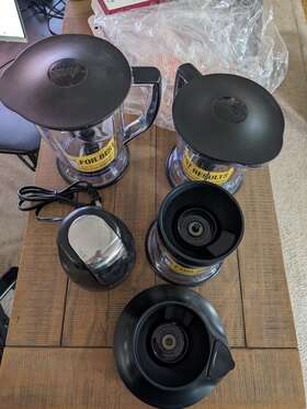 Qb1004q Ninja Intertek 450 Watt Blender/food Processor - New But No Box Tested
