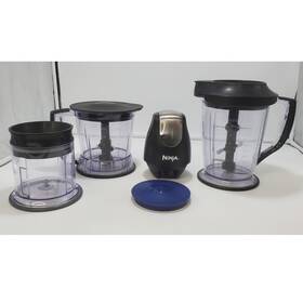 Qb1005q-30 Ninja Food Processor Set Tested Works