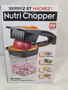 2705en Nutri Chopper Nutrichopper- Food Processor/slicer/dicer-as Seen On Tv New