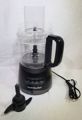 Nbp-100 Nutribullet 7-cup Food Processor- Nbp100 Includes 1 Black Blade
