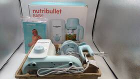 Pc1721662 Nutribullet Nby50200 Baby Steam Blend White/blue Read Desc