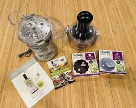 Vbr1001 Nutribullet Veggie Bullet Electric 3 Function Machine Shred Slice Spiralize Euc