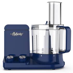 Nutrichef 842893136349 Ultra Quiet Powerful Motor Multifunction Food Processor 11.56lbs