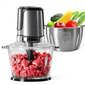 Am-jrj2w01-2lsr-2 Olixis Electric Food Processor 450w Meat Grinder And Vegetable Chopper With 2 Bowels