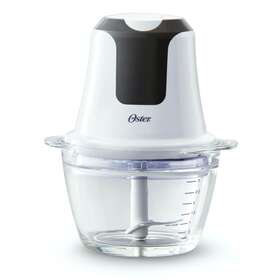 Oster 053891160797 3-cup Mini Food Chopper With Tempered Glass Bowl - Easy To Clean