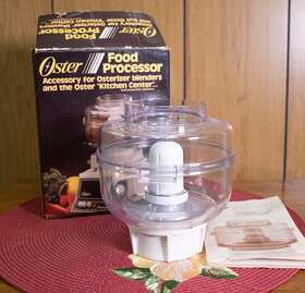 5900-06 Oster Vtg Food Processor Attachement Accessory Model Open Box
