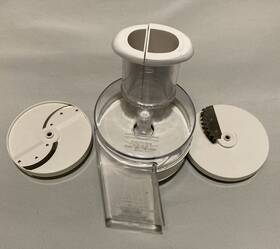 5910-08a Oster 5910-08 Regency Kitchen Center Food Processor Salad Shooter With 2 Blades