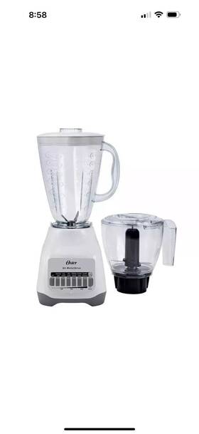 Blstbkp-w8k-000 Oster 2 In 1 Kitchen System With Food Chopper