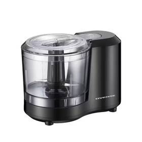 100w Ovente 744759253736 1.5-cup Electric Food Chopper Processor With One-touch Control And St