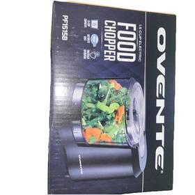 Pf1515b Ovente Mini Electric Food Chopper 1.5 Cup Black