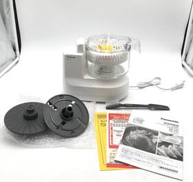 Mk-k62-w Panasonic 5-in-1 Multi Food Processor 2 900rpm 100v 2.7kg Tasted