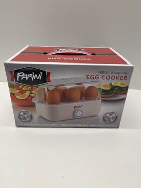 P03065819 Parini 857946003868 8-egg Electric Cooker In Box