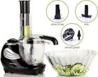 Pf1007b Ovente Mini Food Processor Mincer Chopper Salsa Maker Cup