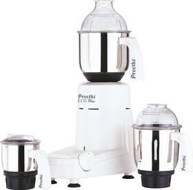 3-jar Preethi 724137759753 Eco Plus Mixer Grinder 110-volt For Use In Usa/canada White