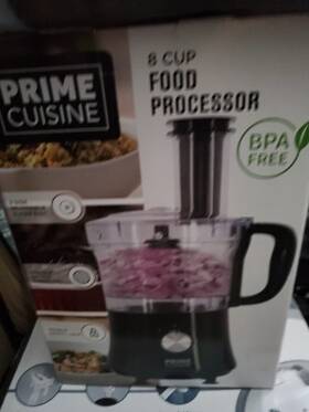 Prime Cuisine 713239935554 8 Cup Food Processor