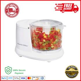 Proctor Silex 445008892852 Durable Electric Vegetable Chopper And Mini Food Processor For Chopp