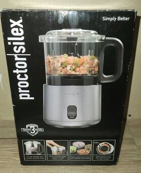 72870 Proctor Silex 2021 Durable Electric Food Chopper And Processor #72870 Bnib