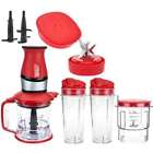 Qb300qr-rb Ninja Nutri In Watt Food Processor And Blender 752830439528