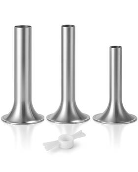 R82209 Rafbar Sausage Stuffer Kit For Ksmmga Meat Grinder Attachment Silver