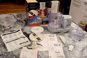 Kspl12800 Regal Vintage Food Processor Gourmet Cooking Complete/in Original Box 2.5 Quart