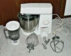 Km230 Rival Chef Excel Food Processor / Mixer W Blender And 3 Attachments - Model