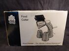 Pr2500 Royal Prestige Cutter Salad Machine Manual Food Processor Chrome Cut Grate Slice