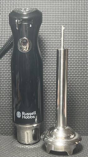 Hb3100bkr Russell Hobbs Retro Style Immersion Blender 1.0l Capacity Beaker