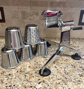 Saladmaster 126610820557 Food Processor Grater Cutter Stainless V Machine