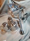 Saladmaster Vintage Stainless Steel Manual Food Processor With Cones Houston