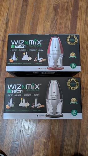 Fp2102bk Salton Wiznmix All-in-one Food Processor 2 Units