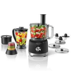 600w Sangcon 199874294537 Smoothie Blender And Food Processor Combo For Kitchen Vegetable Chopper