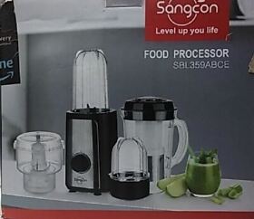 Sbl359abce Sangcon 5 In 1 Blender And Food Processor Combo For Kitchen Small Electric